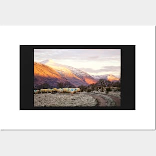 Cladich Winter Landscape Posters and Art